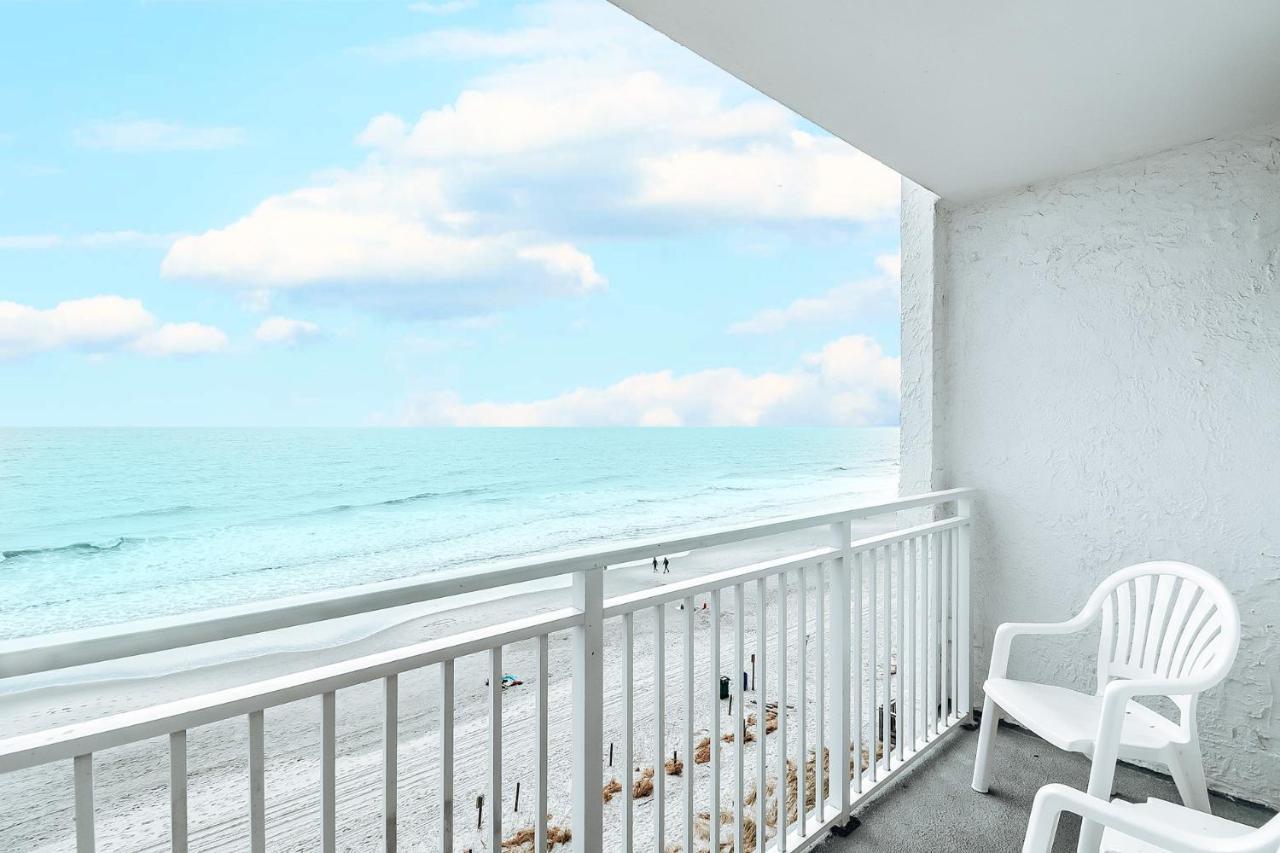 Ocean Front Comfy Condo W/Kitchen, Sleeps 4, Snowbird Paradise Myrtle Beach Kültér fotó